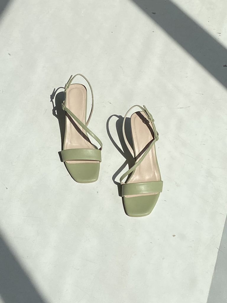 Heel sandal Lana - White Store Armenia