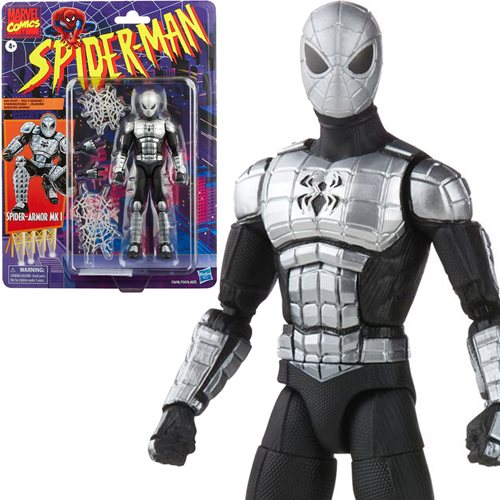 armored spiderman toy