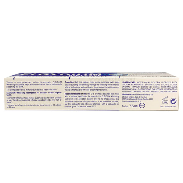 elgydium blancheur whitening