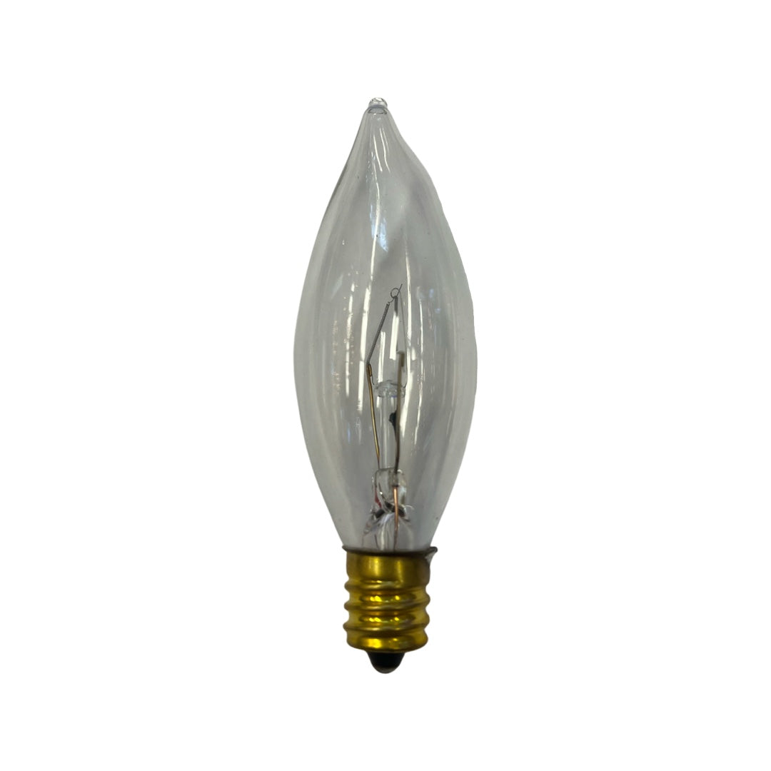 40 watt flame tip bulb