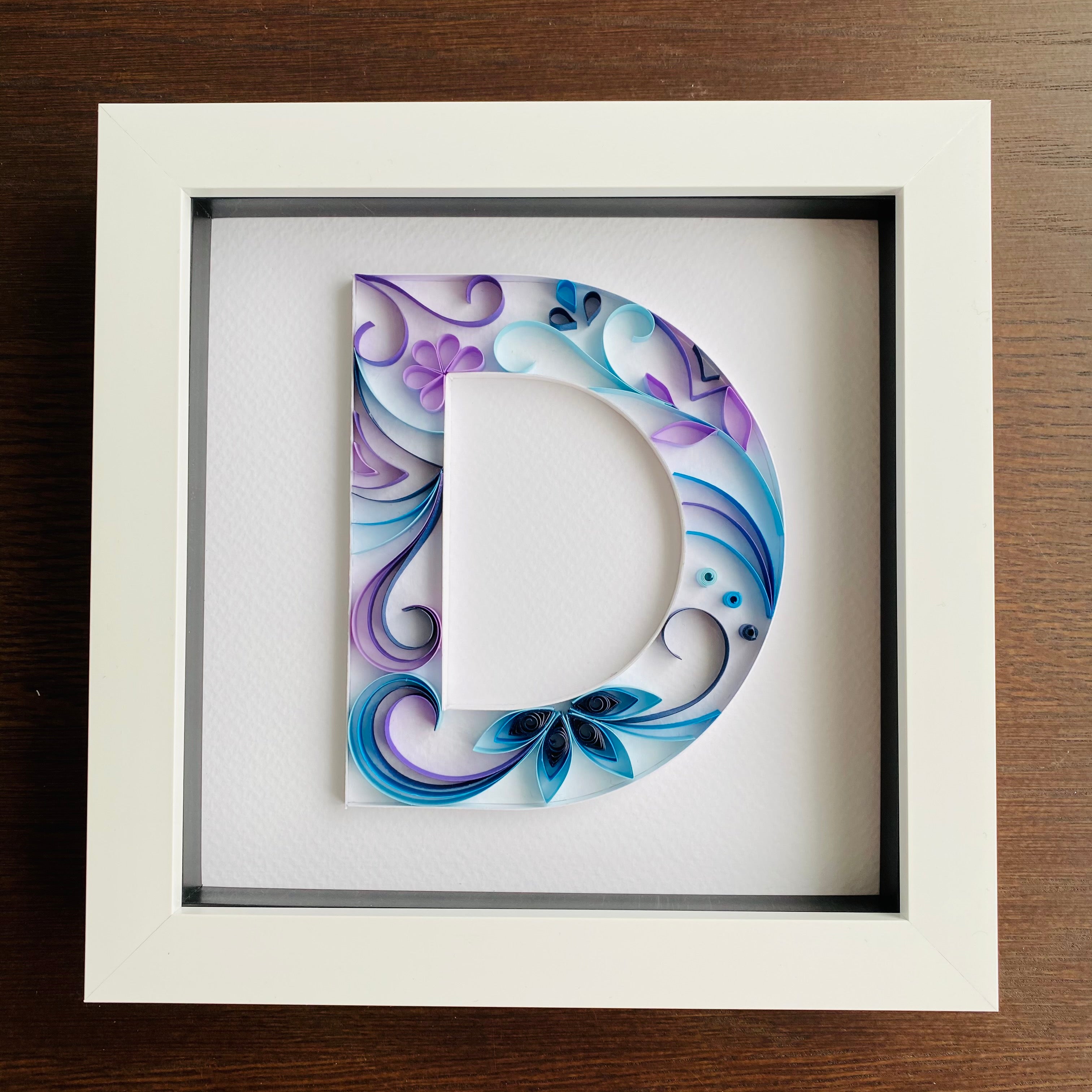 quilling letters of alphabet