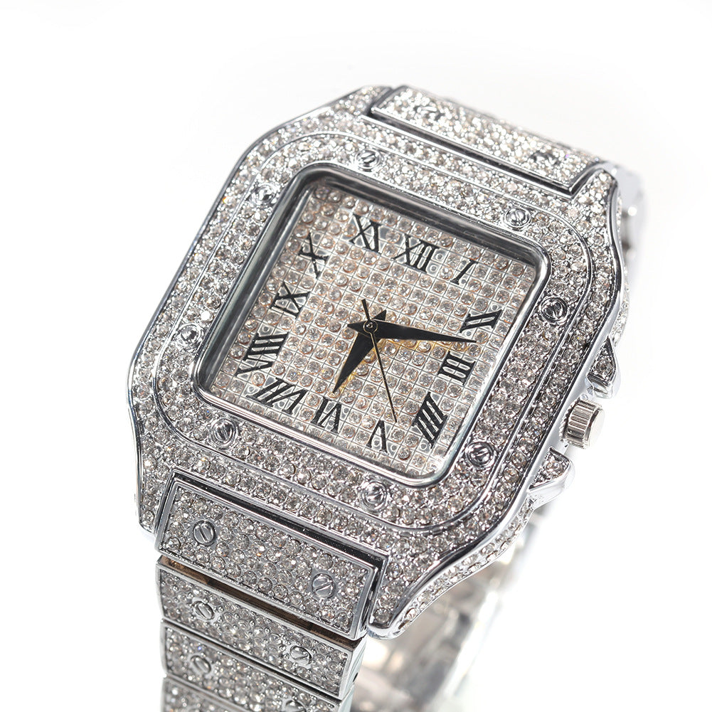 mens cuban diamond chain