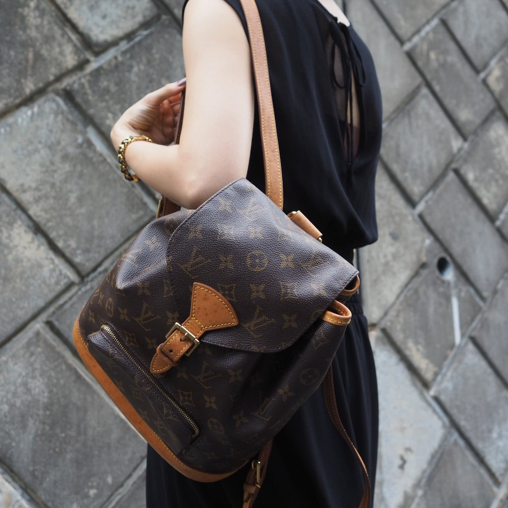 Louis Vuitton Vintage - Monogram Bosphore Backpack - Brown - Canvas and  Leather Backpack - Luxury High Quality - Avvenice