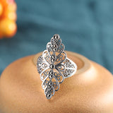 liu-bague-argent-marcassite-vue-face