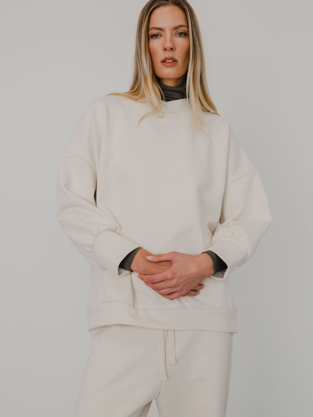 polo oversized sweatshirt