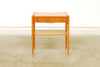 Teak bedside table