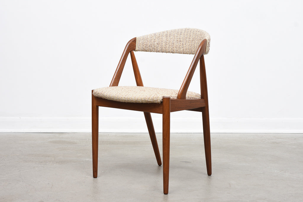 Set of four dining chairs by Kai Kristiansen