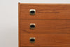 1970s oak chest of eight drawers