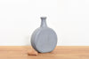 Grey ceramic vase
