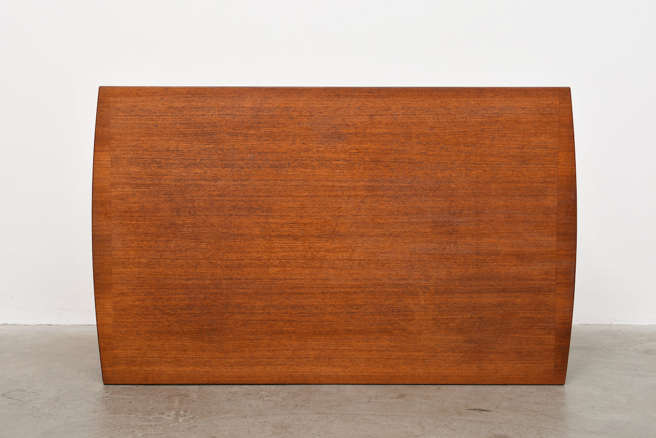 1950s extending dining table in teak