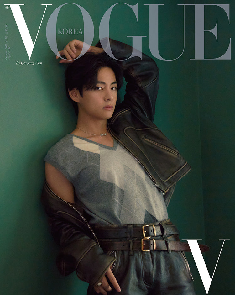 VOGUE MAGAZINE OCT 2022 [A,B,C] BTS V – KPOP MARKET [Hanteo & Gaon