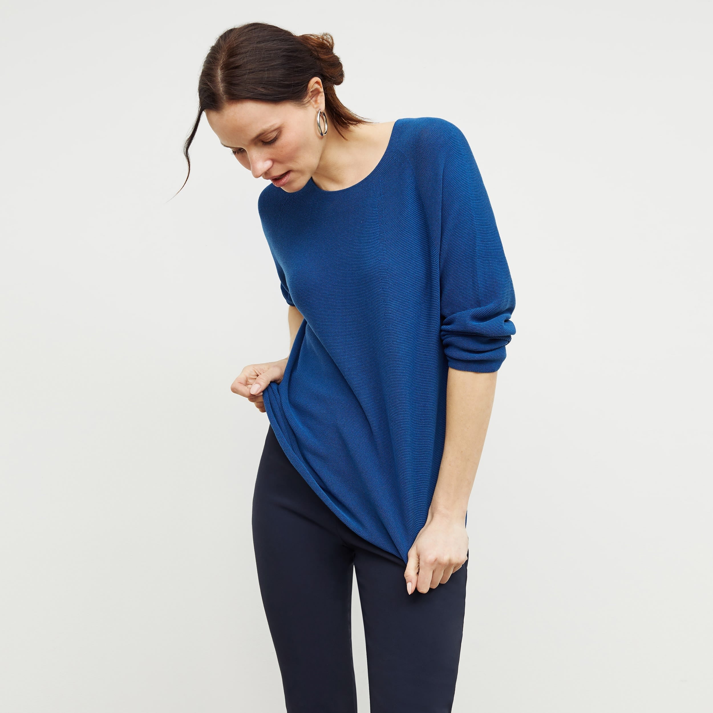 Chadwicks Essential Ribbed Scoopneck Sweater