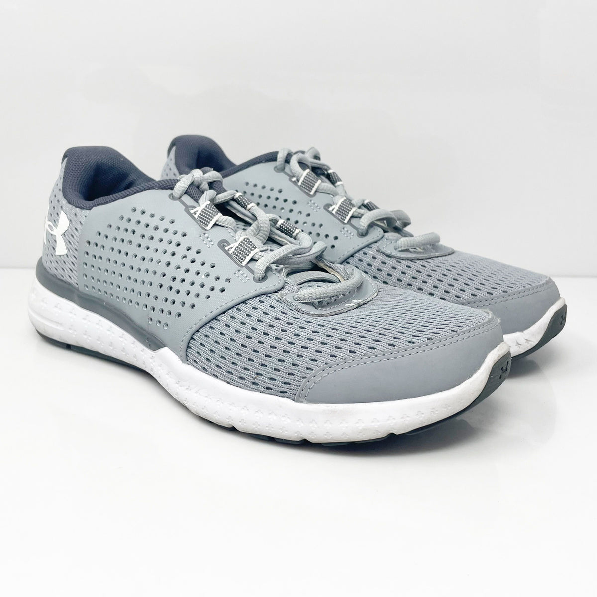 Humanista Confinar Sur oeste Under Armour Womens Micro G Fuel RN 1285487-942 Gray Running Shoes Sne–  SneakerCycle