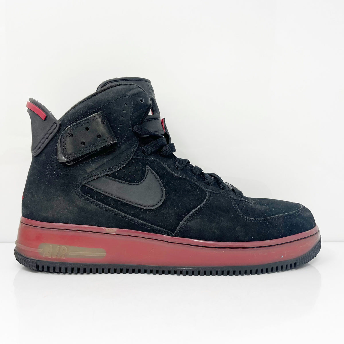 Mens Jordan Fusion 6 343064-062 Black Basketball Sneake– SneakerCycle