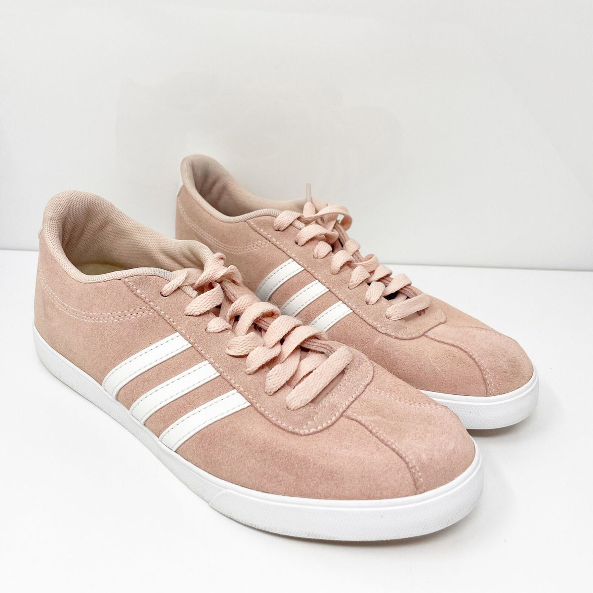 Adidas Womens CG5818 Pink Casual Sneakers Size 9– SneakerCycle