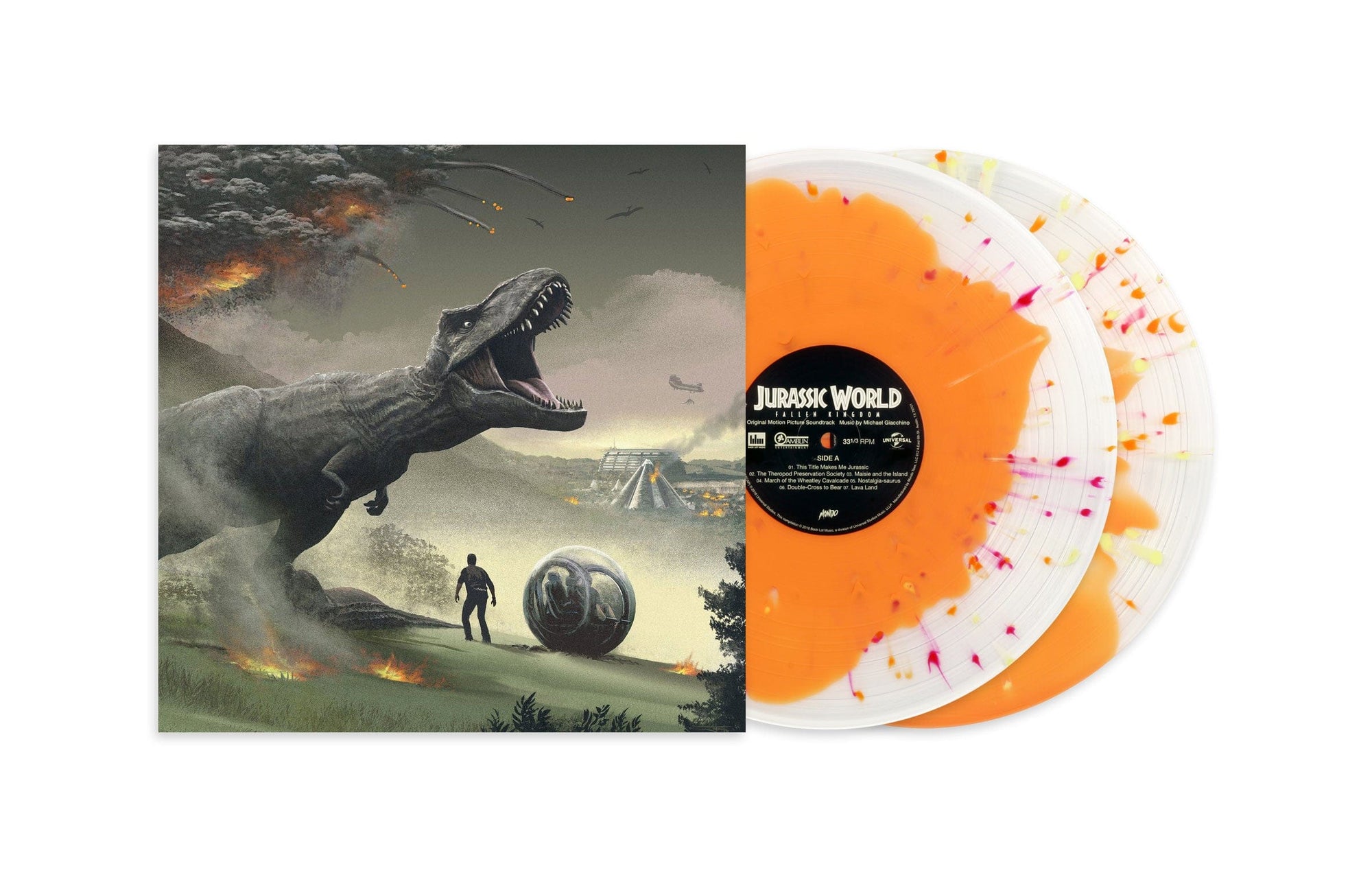 Jurassic World Fallen Kingdom Original Motion Picture Soundtrack 2x Mondo 