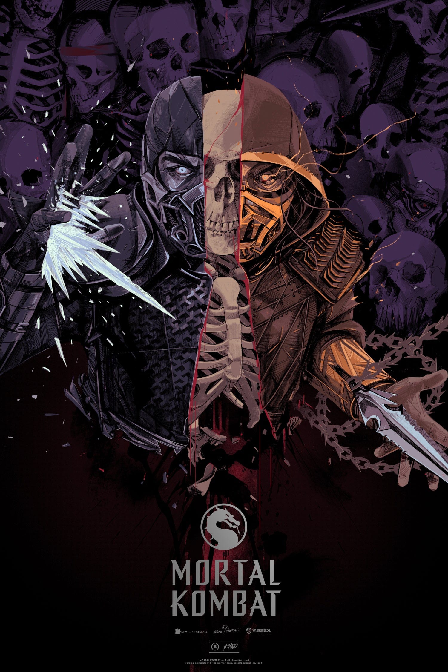 Mortal Kombat Poster Mondo 