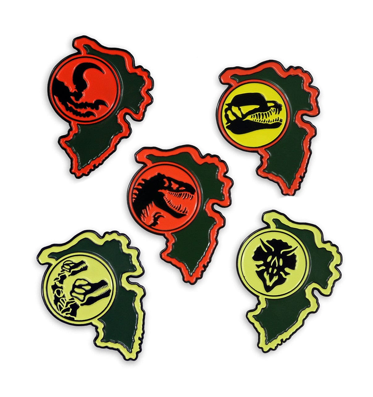 Jurassic Park Paddock Sign Pin Series Mondo 