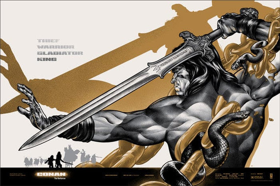 Conan the Barbarian - Variant-Martin Ansin-poster