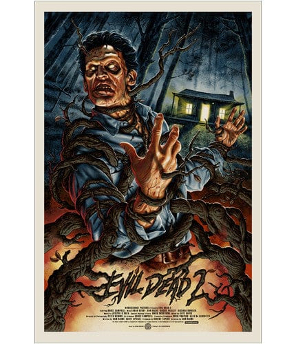 Evil Dead 2 Jason Edmiston poster