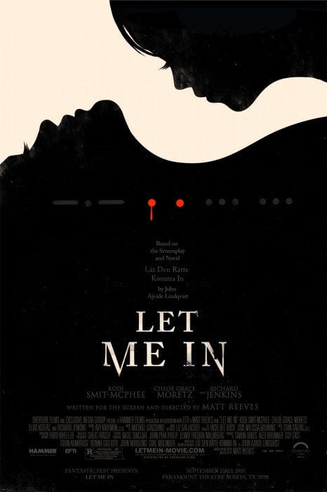 Let Me In Olly Moss poster