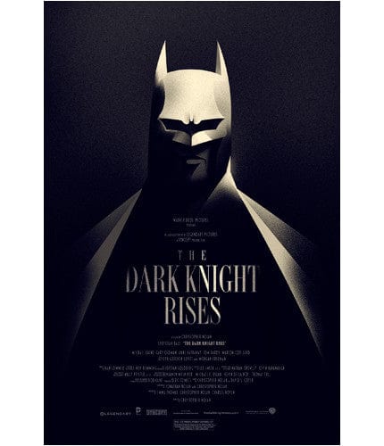 The Dark Knight Rises Olly Moss poster