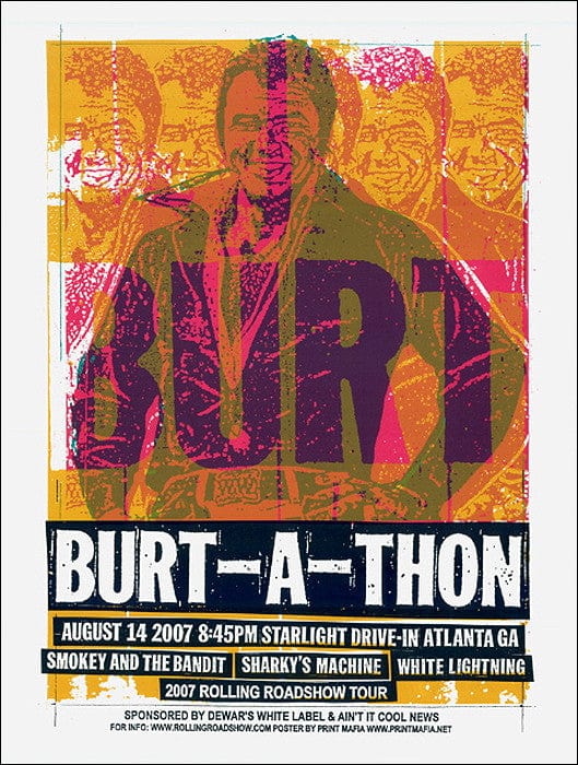 Burt A Thon Print Mafia poster