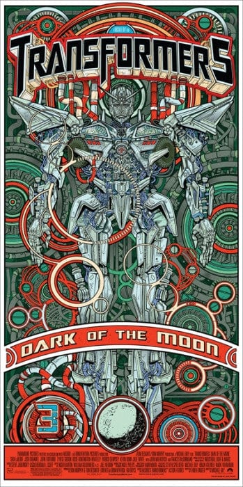 Transformers 3 Green Jesse Philips poster