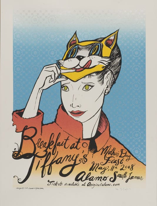 Breakfast At Tiffanys Diana Sudyka poster