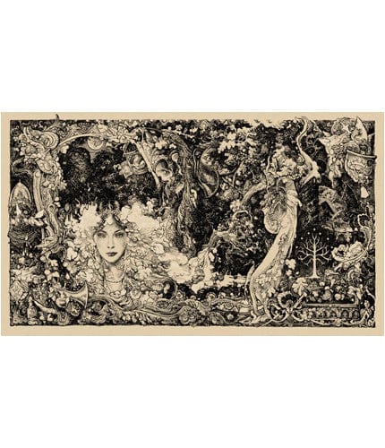 The Lord of the Rings   Sand Colorway 1 Vania Zouravliov poster