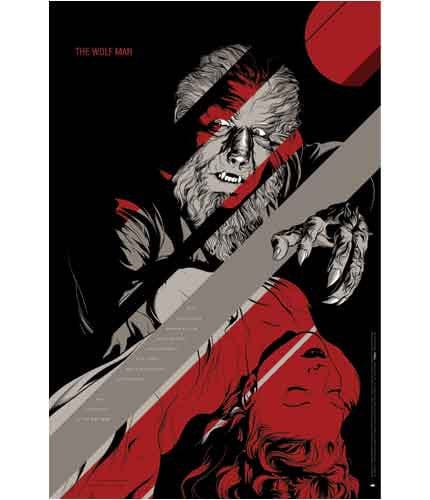 The Wolf Man Variant Ansin Martin Ansin poster