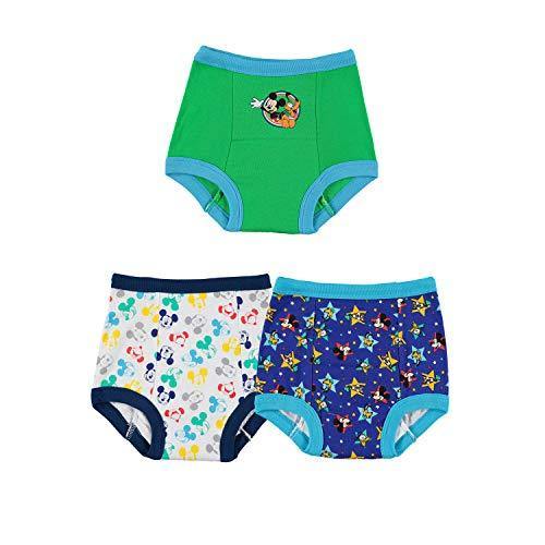 Disney Boys Toddler Mickey 3pk Training Pants & 4pk Briefs