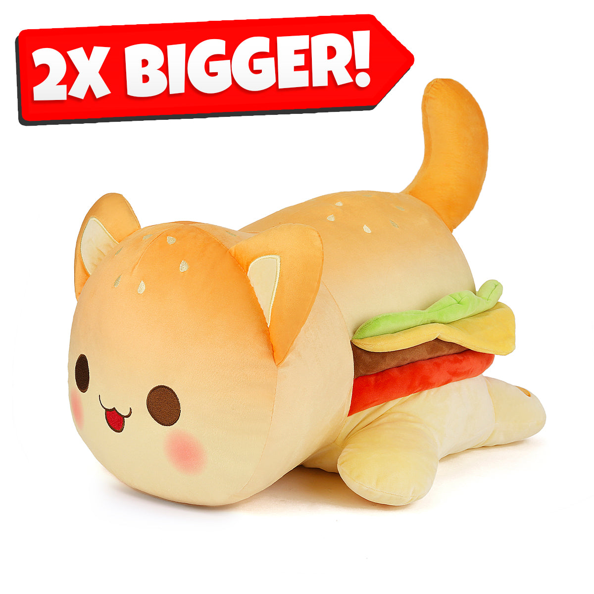 cat burger plush