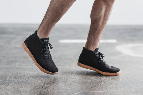 BLACK COFFEE CANVAS MID TRAINER (MEN'S 