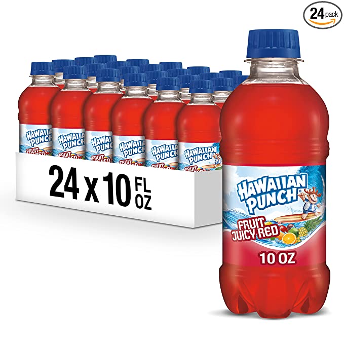 Hawaiian Punch Fruit Juicy Red 10 Fluid Ounce Bottle 6 Count Pack O Rarecandycanada 2505