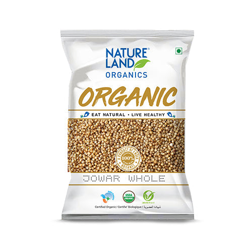   Buy Organic Jowar Whole Online (1kg) | Natureland Organics      