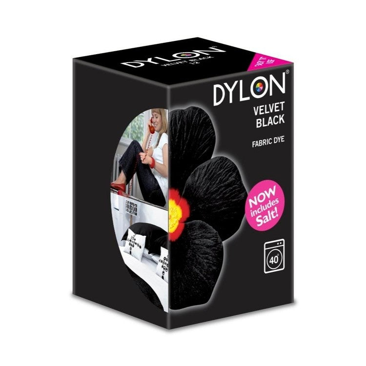 Dylon Velvet Black - 350 Gram
