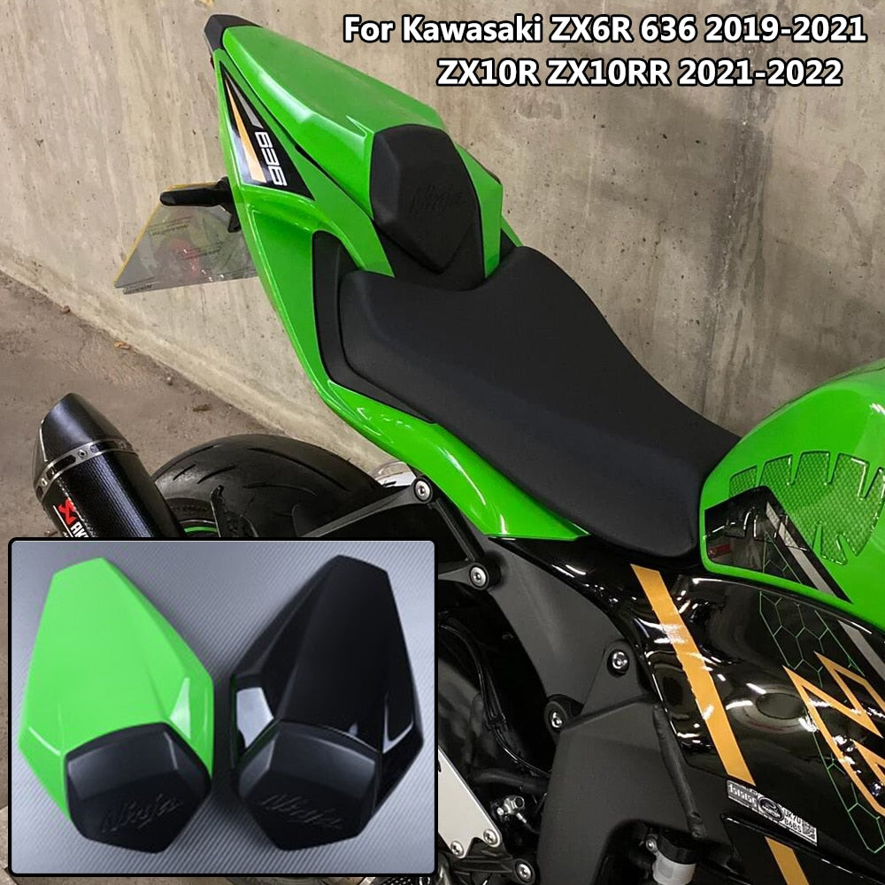 2019 2020 Kawasaki ZX-6R Rear Tail Solo Seat Pillion Fairing Cowl Carbon Fiber 