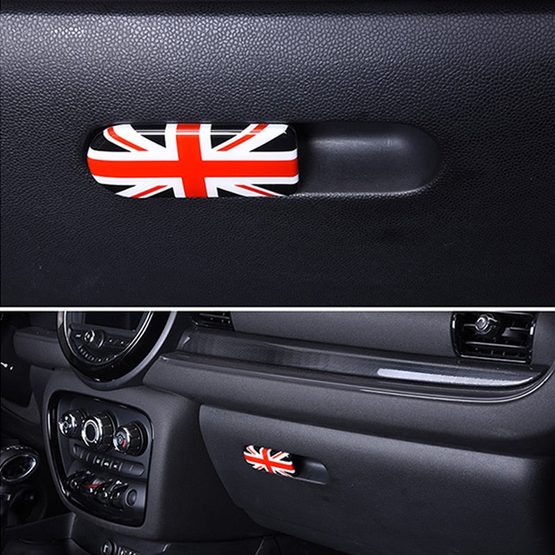 Car Glove box handle Storage box sticker Bowl Cover Accessories For BMW MINI S F54 F60 Clubman Car | LUCKparts