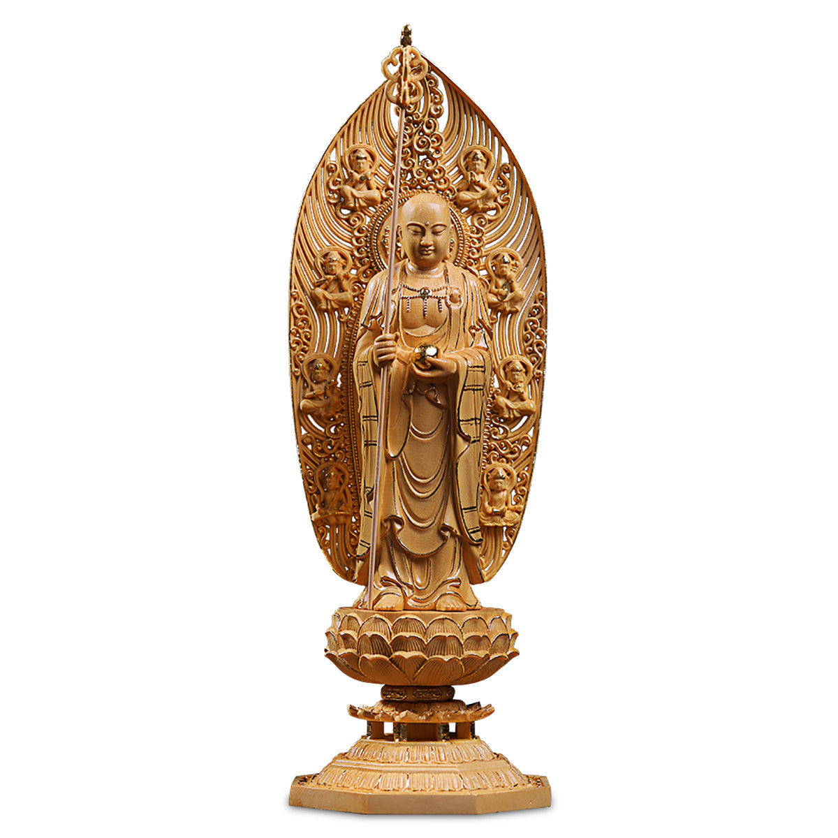 12月スーパーSALE 15％OFF】 古い仏像 地蔵 子守り 木製 古い仏像 地蔵