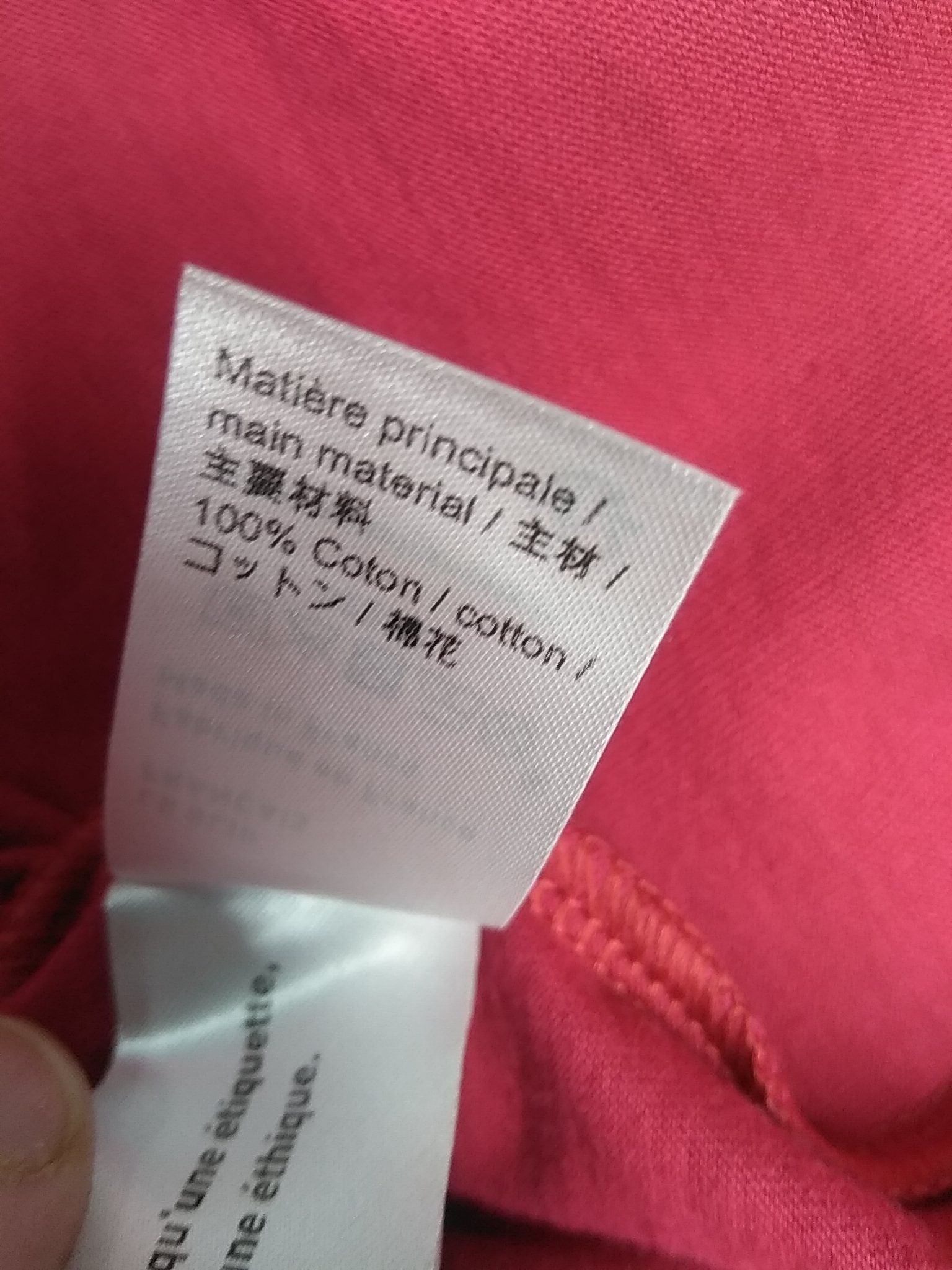 T-shirt- M - Bon état Le slip dans le bon sens
