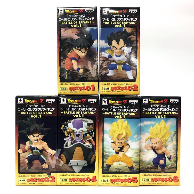 Dragon Ball Z World Collectable Figure -Battle of Saiyans -vol.1 6 typ