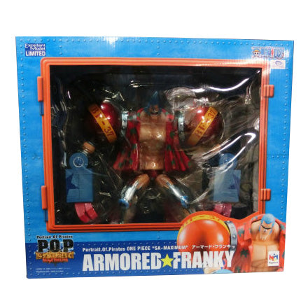 Mega House P.O.P SA-MAXIMUM Armored Franky First Edition