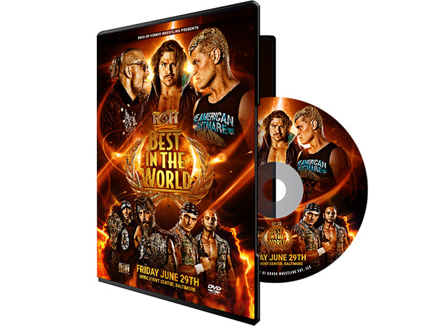 DVD ROH「BEST IN THE WORLD 2018」