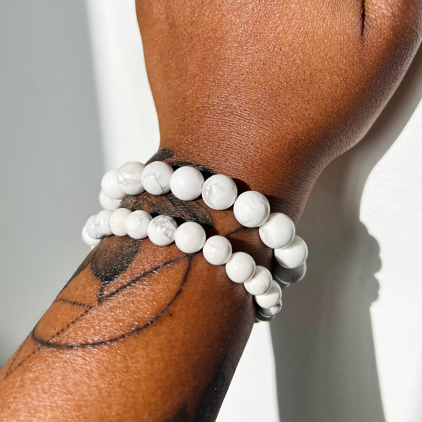 Howlite Bracelet (calm the mind)