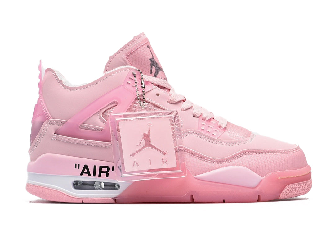 jordan 4 off white pink