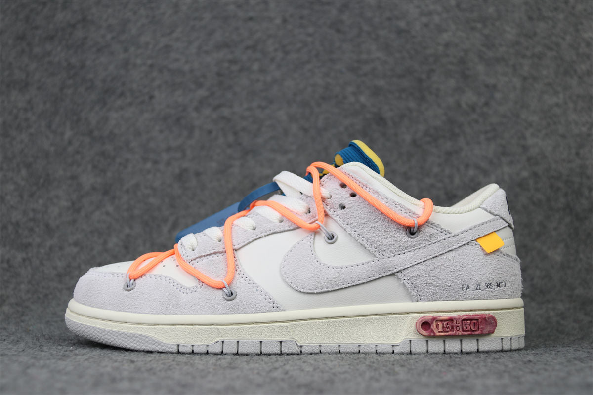 新品 NIKE off-white DUNK LOW the50 ロット19