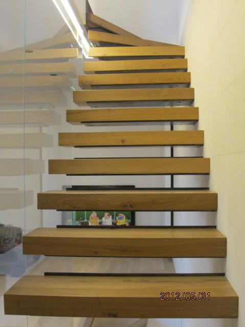 wood stairs