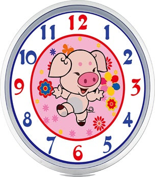 Diamond Painting Clocks - Cartoon Pig – Cre8tive Crafts Australia