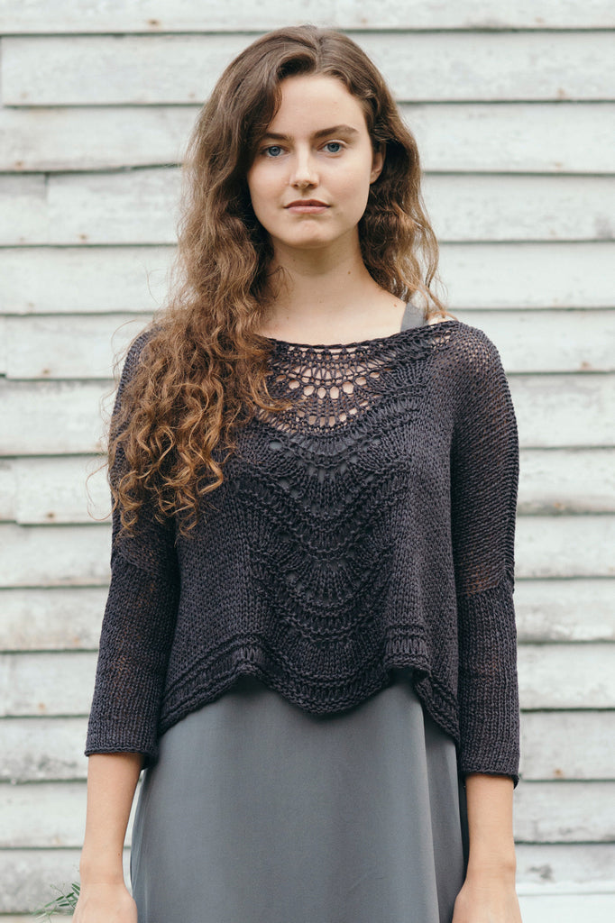 deschain pullover knitting pattern - Quince and Co
